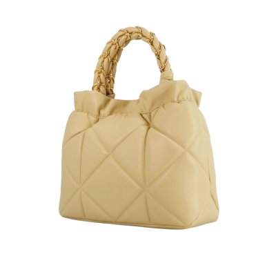 THE EMBOSSED Q BUCKET BAG